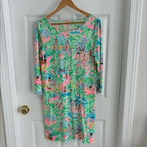 Lilly Pulitzer ‘Better Together’ Multicolor Long Sleeve Dress